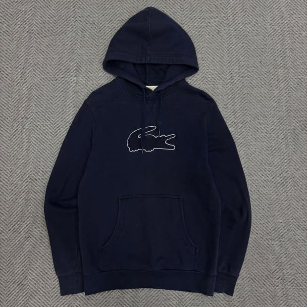 라코스테 빅로고 후드티 v1274