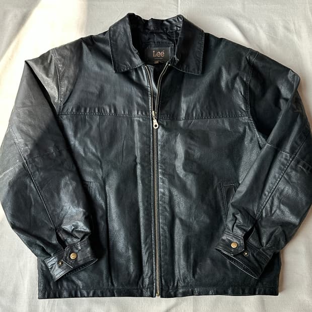 Lee 리얼 레더 자켓 M