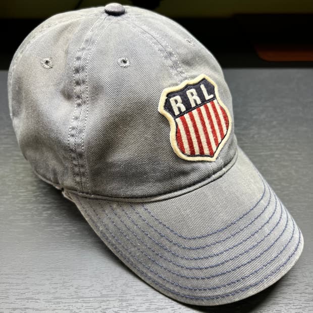 RRL DoubleRL 더블알엘 방패로고 볼캡