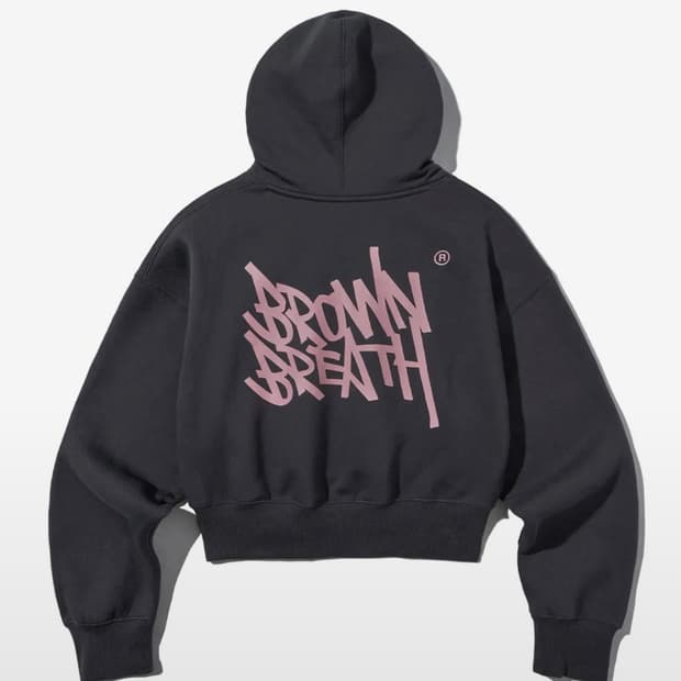 브라운브레스 크롭 후드 (여성용)