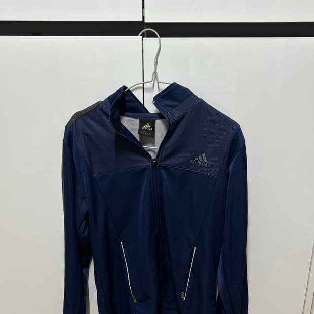 아이다스 네이비 집업 