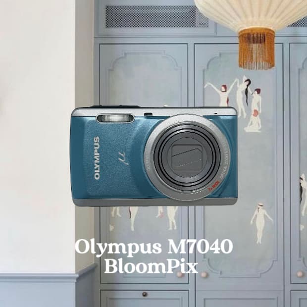 [빈티지색감/풀구성] 올림푸스 뮤7040 블루 OLYMPUS M7040