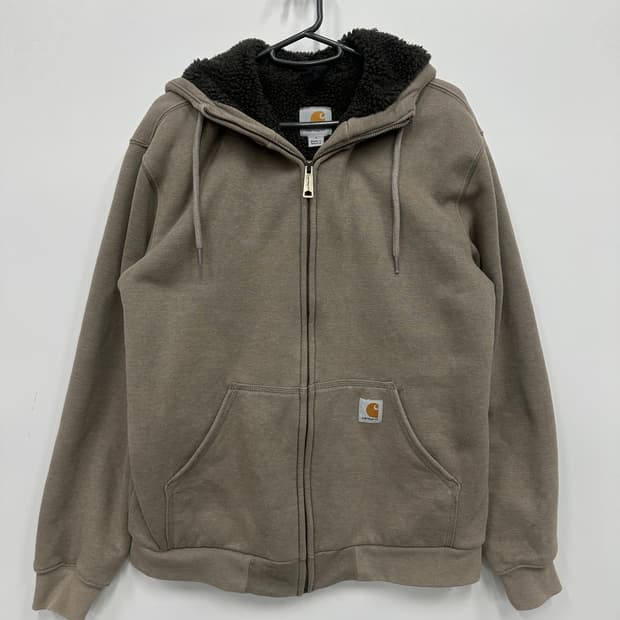 칼하트 양털 후드집업