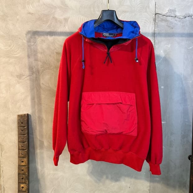폴로 랄프로렌 하이테크 플리스 아노락 파카 105 아카이브