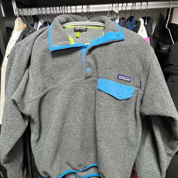 파타고니아 신칠라 플리스 스냅티 맨즈 s