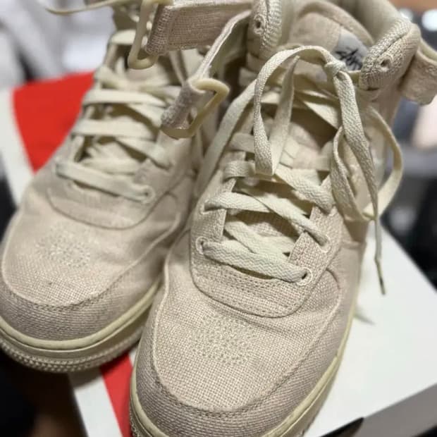 나이키 X 스투시 에어포스 미드 파슬 possil 250 