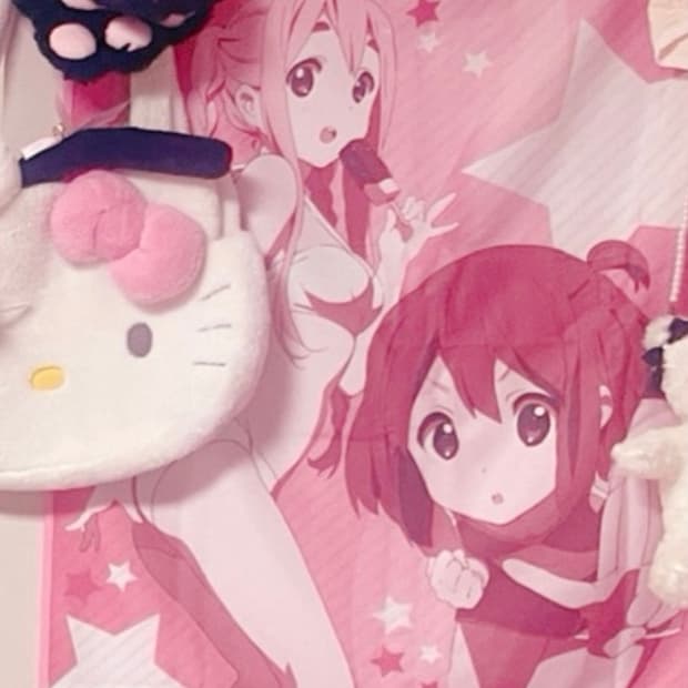 케이온 츠무기 유이 비키니 담요 방꾸템 메이드 태피스트리 포스터