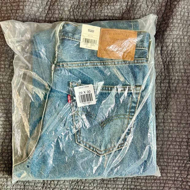 [33x30] 리바이스 프리미엄 568 데님 팬츠