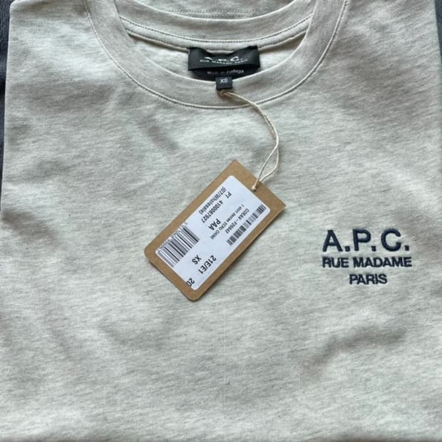 APC 아페쎄 루마담 데니스 티셔츠 반팔티