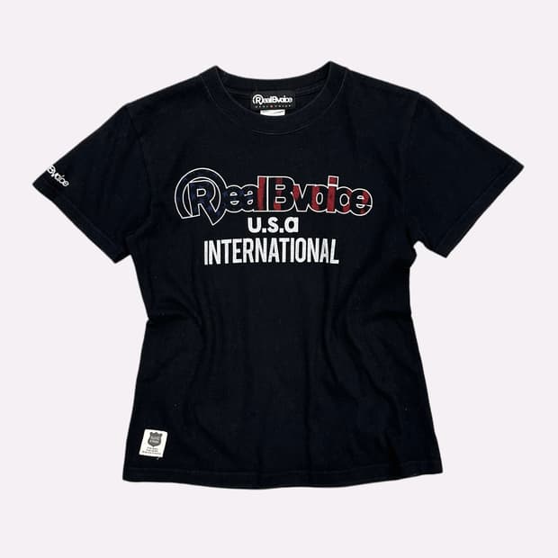 logo printing black t-shirt