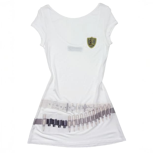 sculptor dress white