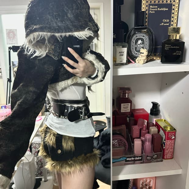 18ss 알렉산더왕 더블 지퍼 스터드 벨트