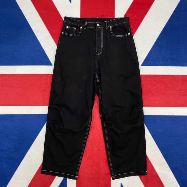 빈티지 와이드팬츠 실측32-34