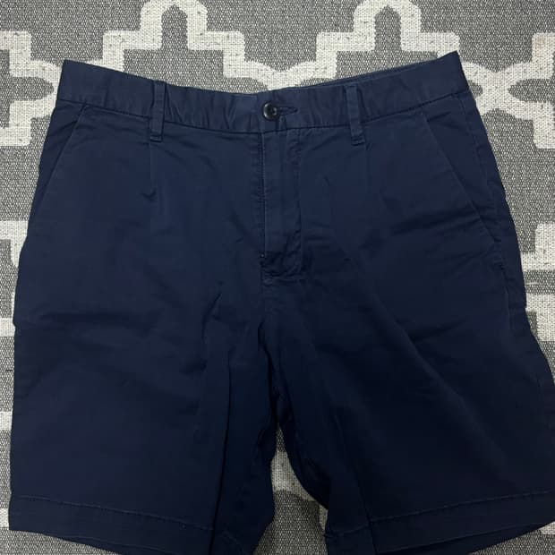 자라 네이비 치노 쇼츠