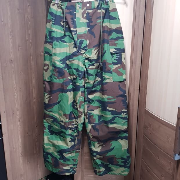 스키파카 팬츠/방수 보온팬츠/한국군 밀리터리/2송