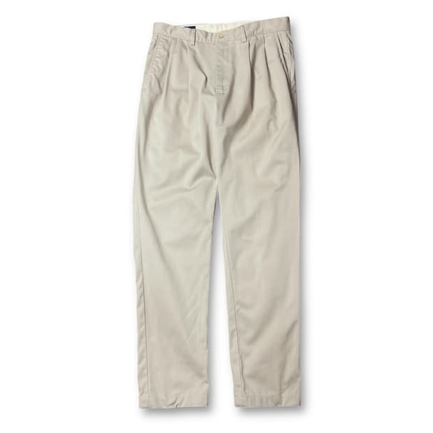 (32) 폴로랄프로렌 연베이지 핀턱 코튼 팬츠