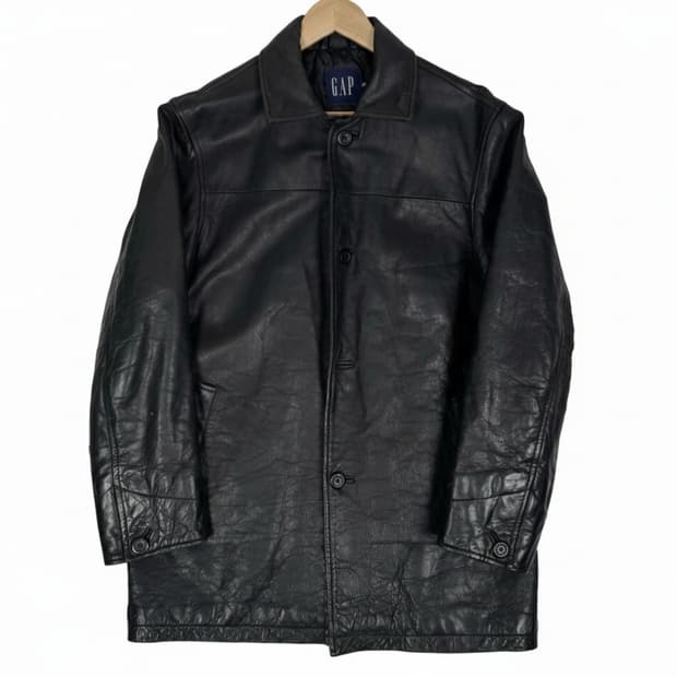 갭 레더 카코트 [S] / GAP LEATHER CAR COAT [S]