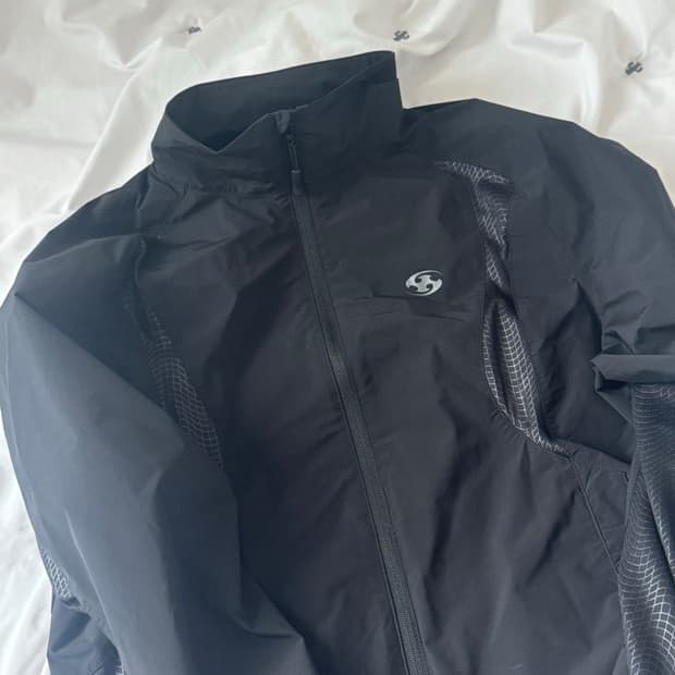 산산기어 트랙 자켓 블랙 25SS 1사이즈