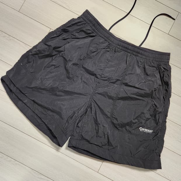 새상품급)커버낫 남녀공용 윈드브레이커 우븐 쇼츠 반바지CO2402SO01