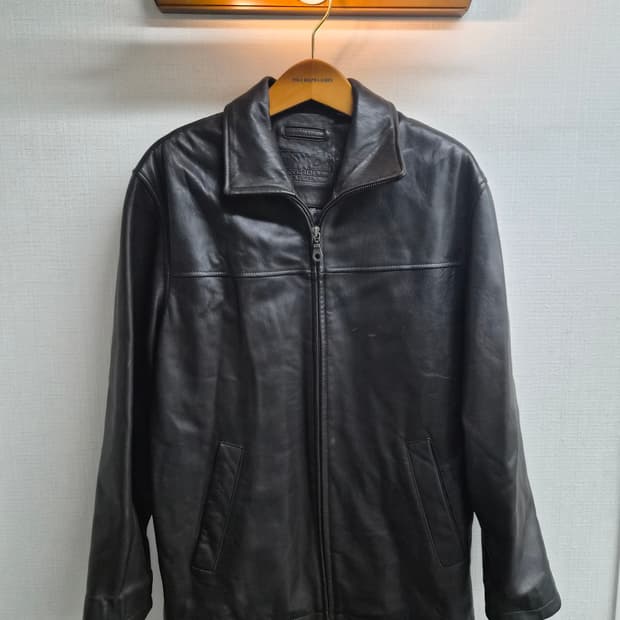 M) 라운드트리 램스킨 레더 자켓 팝니다