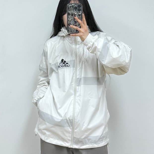 아디다스 WND 후드 우븐 자켓 E25
