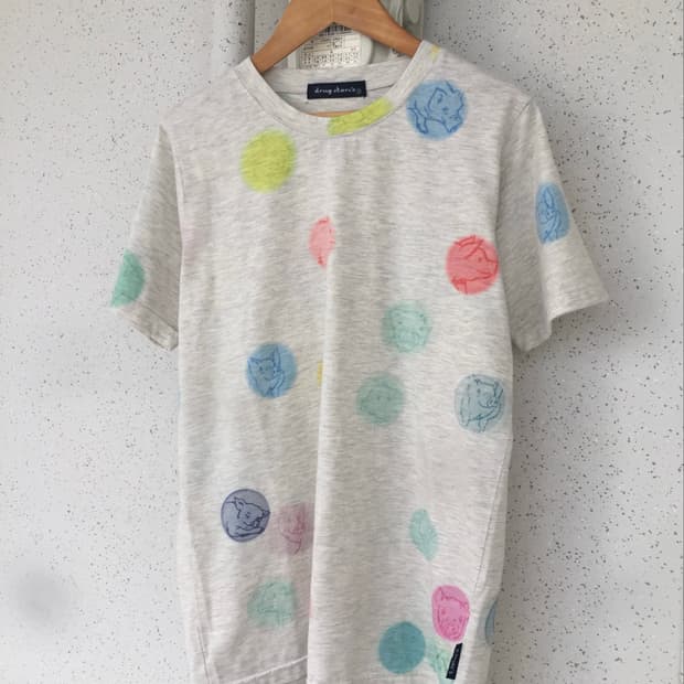 Drugstore's bubble piggy t-shirt