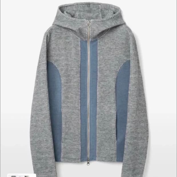 밀로우먼 니트집업