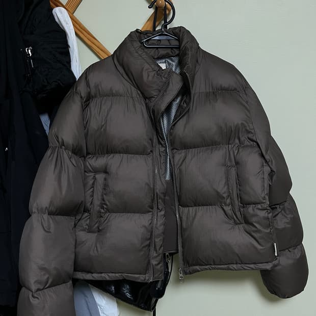 라퍼지포우먼 오로 브라운 숏패딩