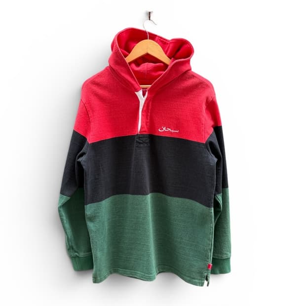 15 f/w Suprem 아라빅 럭비 후드