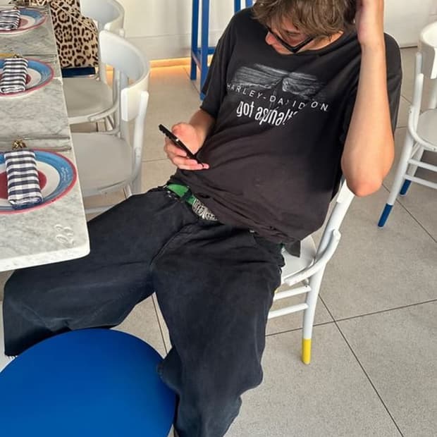 빈티지 할리데이비슨 “Got Asphalt?” 티셔츠