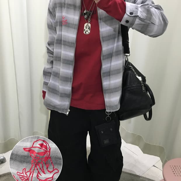 grass hither y2k hiphop shirt jk