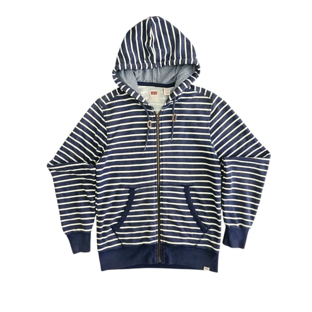 Levi's 리바이스 빈티지 스트라이프 후드 집업