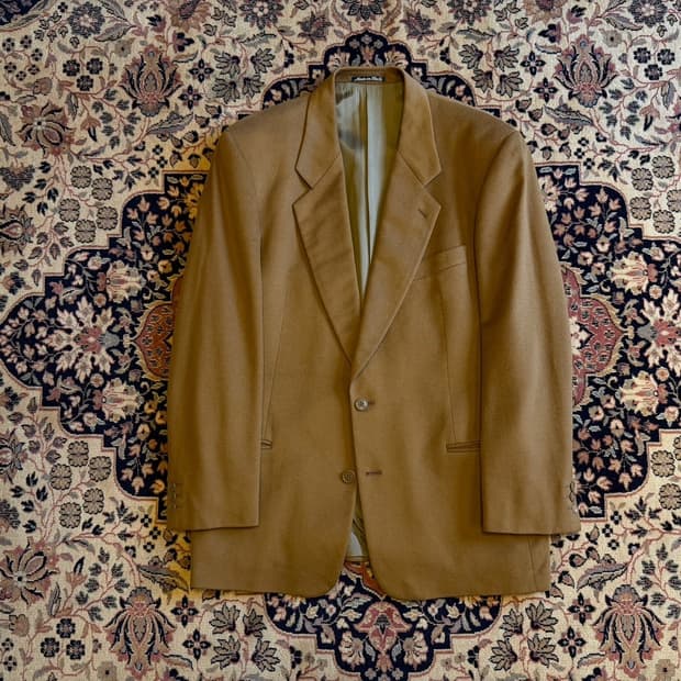 90s 조르지오 아르마니 100% 퓨어 캐시미어 자켓 100~105