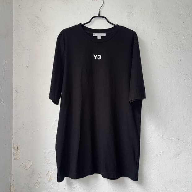 [M]Y-3 요지야마모토 블랙 반팔티