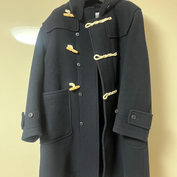 커버낫 더플 코트 (울&나일론) l사이즈