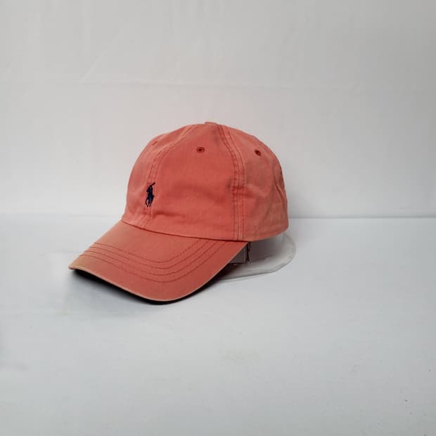 폴로랄프로렌 네이비포니 코랄 볼캡