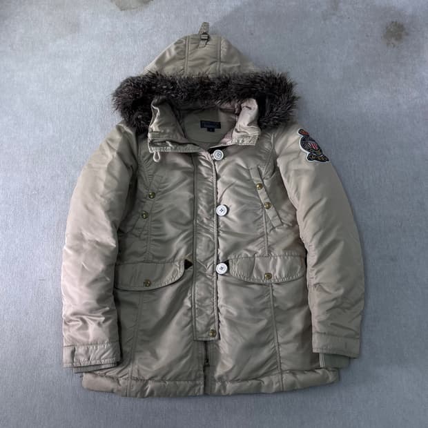 95 폴로랄프로렌 진스 N3B 덕다운 야상 패딩