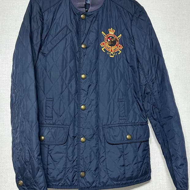 랄프로렌 퀼팅 패딩 자켓 M