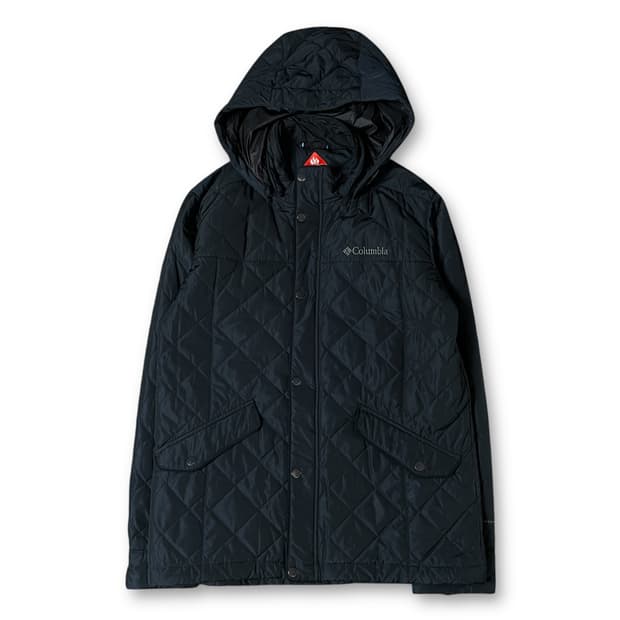 컬럼비아 딥네이비 투포켓 퀄팅 경량패딩 자켓 L