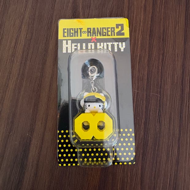 14년도 키티x에이트레인저 콜라보 키링