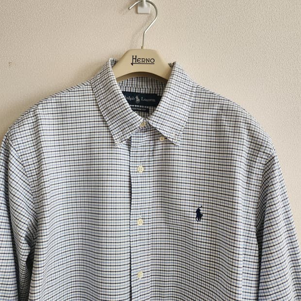 폴로랄프로렌 체크셔츠(XL