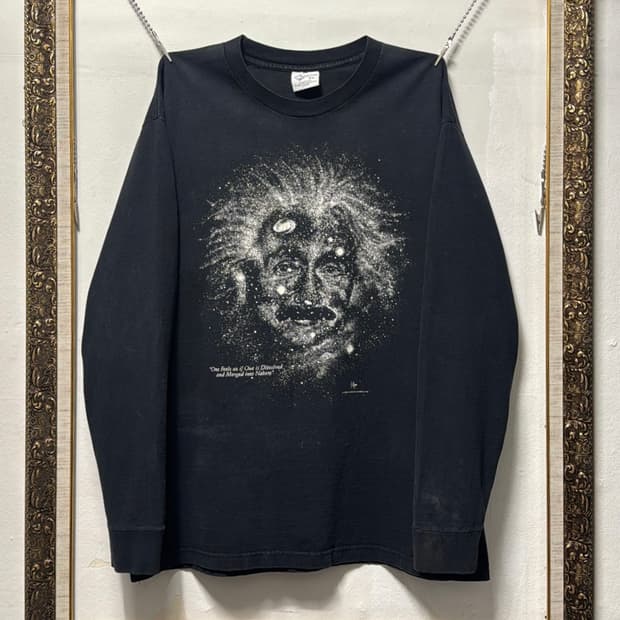 빈티지 90s Einstein 아인슈타인 롱슬리브