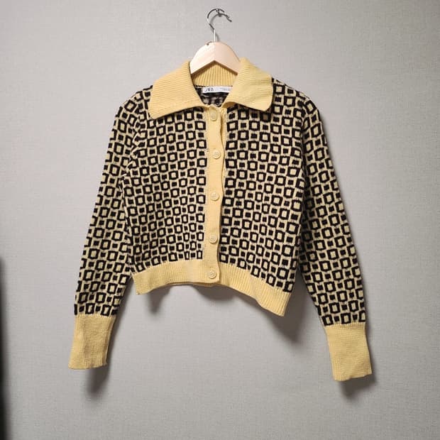 [M] 자라 패턴 가디건