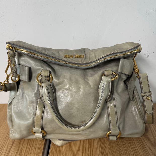 미우미우 보우 사첼 투웨이(정품)