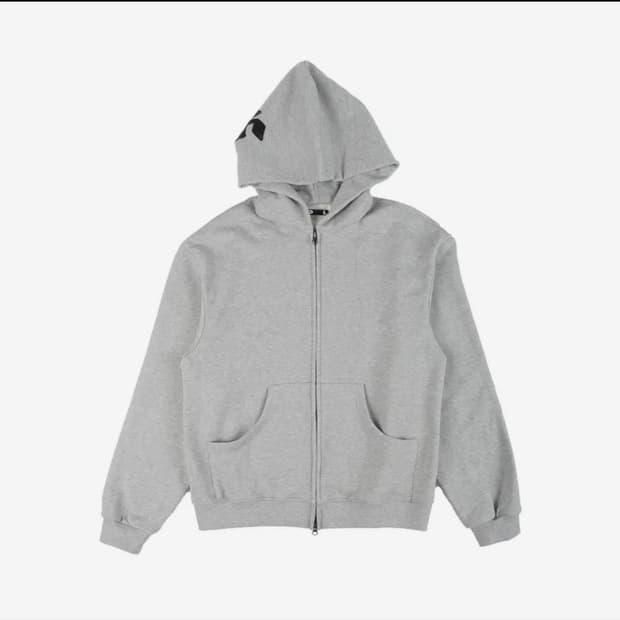 [ERTR X 니들] 후드집업 그레이M