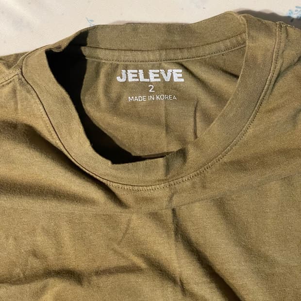 JELEVE 블랙 롱슬리브 2사이즈