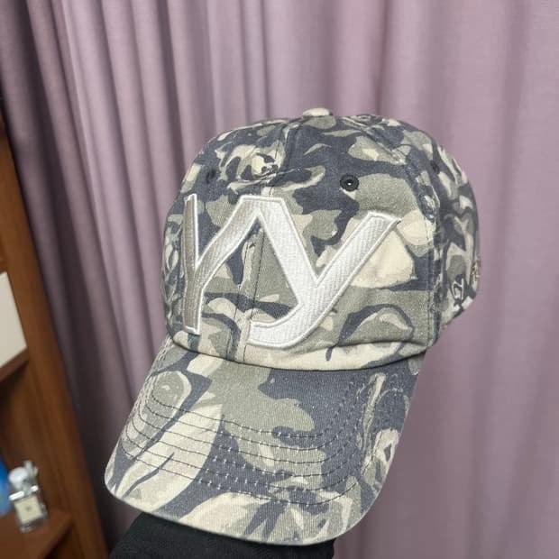 오픈 와이와이 카모 캡 카키