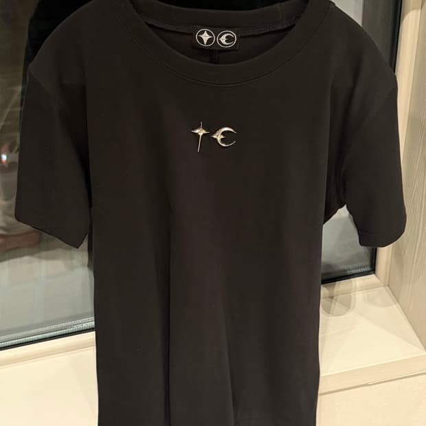 [3] 떠그 클럽 백 티셔츠 슬림 블랙 