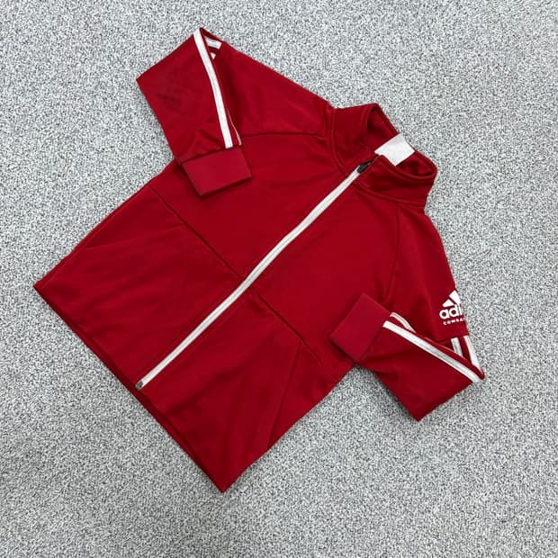 60(110) 아디다스 Adidas 키즈 져지 자켓 0709J1