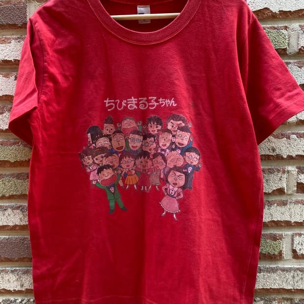 [M] 마루코는 아홉살 백화점 20주년 기념 그래픽 티셔츠